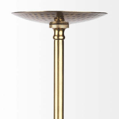 Hammered Gold Hanging Pendant Light