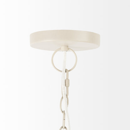 Light Brown 6 Tier Hanging Chandelier