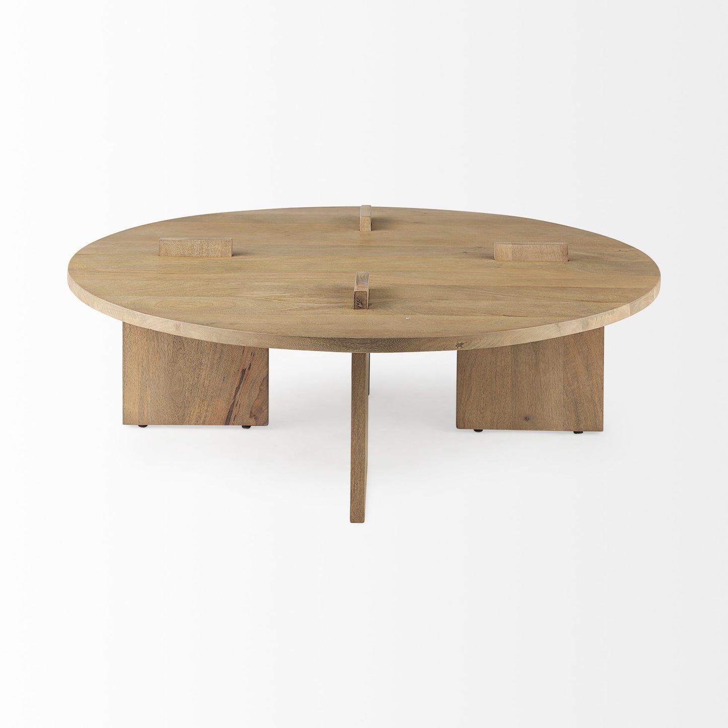 Natural Round Coffee Table