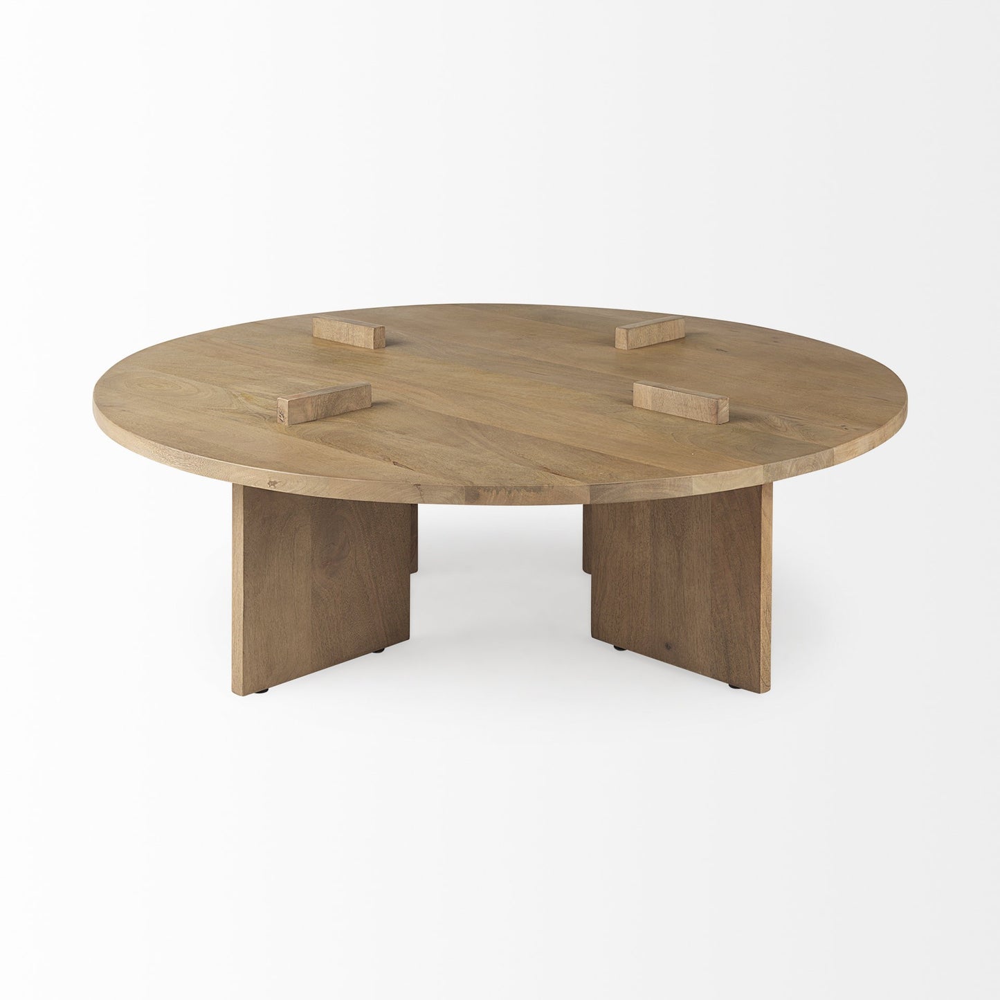 Natural Round Coffee Table