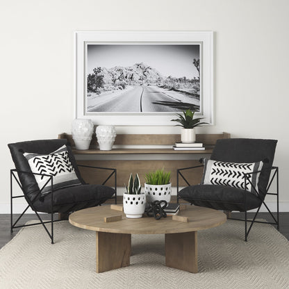 Natural Round Coffee Table
