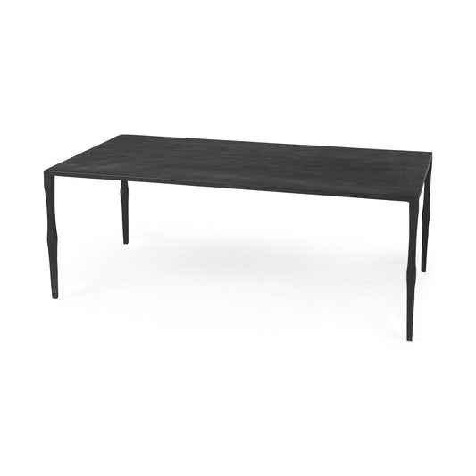 Minimal Black Iron Coffee Table