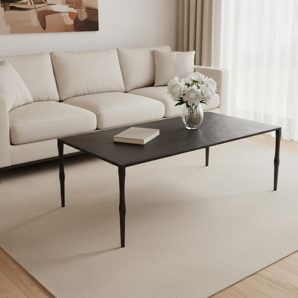Black Iron Coffee Table image 1