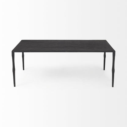 Minimal Black Iron Coffee Table