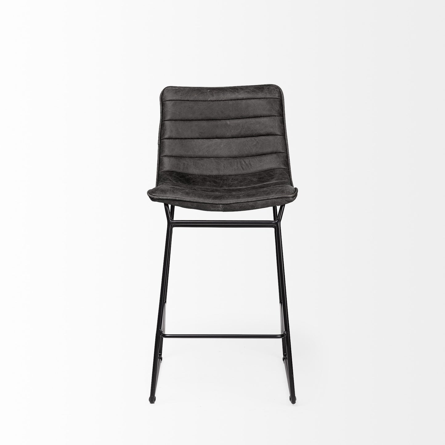 Black Iron Counter Height Bar Chair