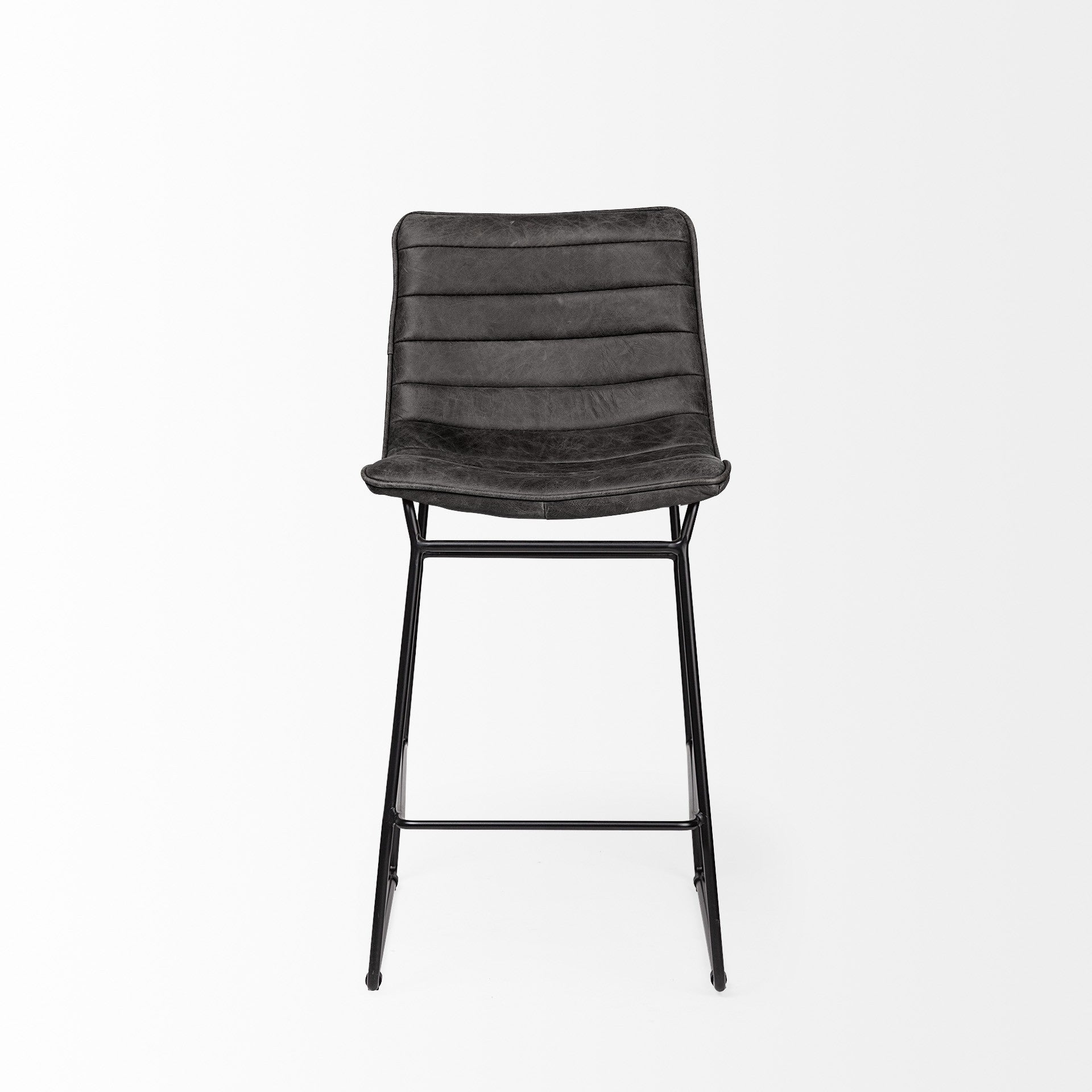 Black Iron Counter Height Bar Chair