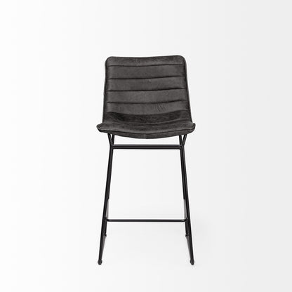 Black Iron Counter Height Bar Chair