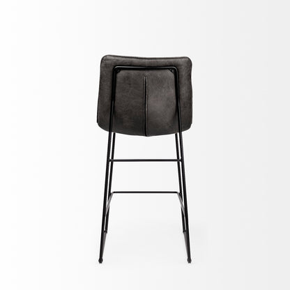 Black Iron Counter Height Bar Chair