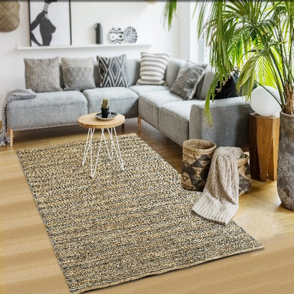 8 x 10 Natural Hand Woven Rug