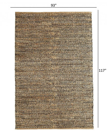 8 x 10 Natural Hand Woven Rug
