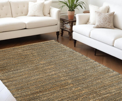 8 x 10 Natural Hand Woven Rug