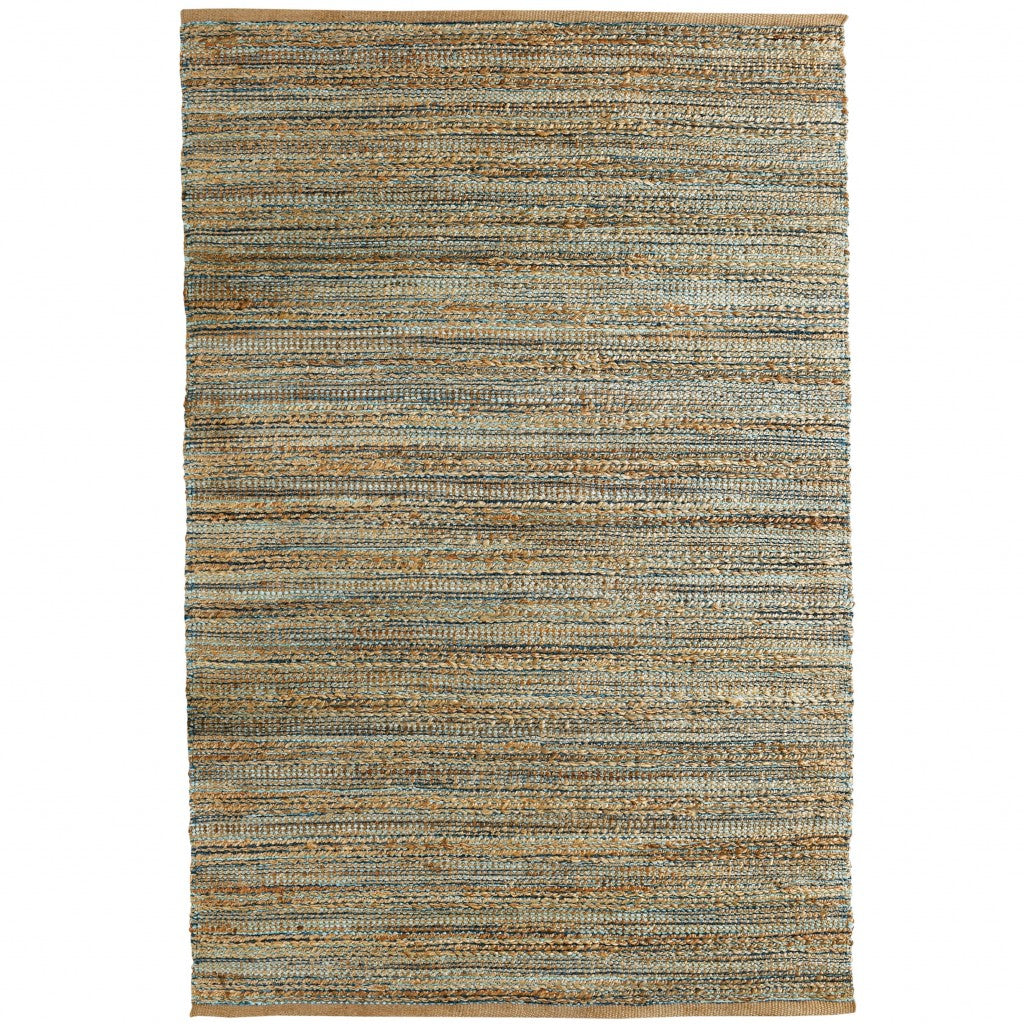 8 x 10 Natural Hand Woven Rug
