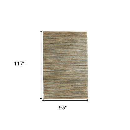 8 x 10 Natural Hand Woven Rug