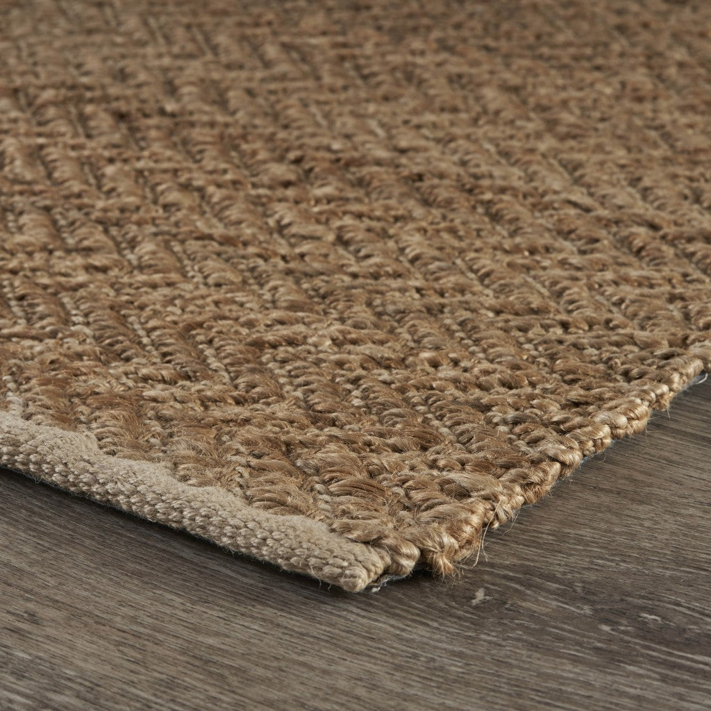 8 x 10 Natural Hand Woven Rug