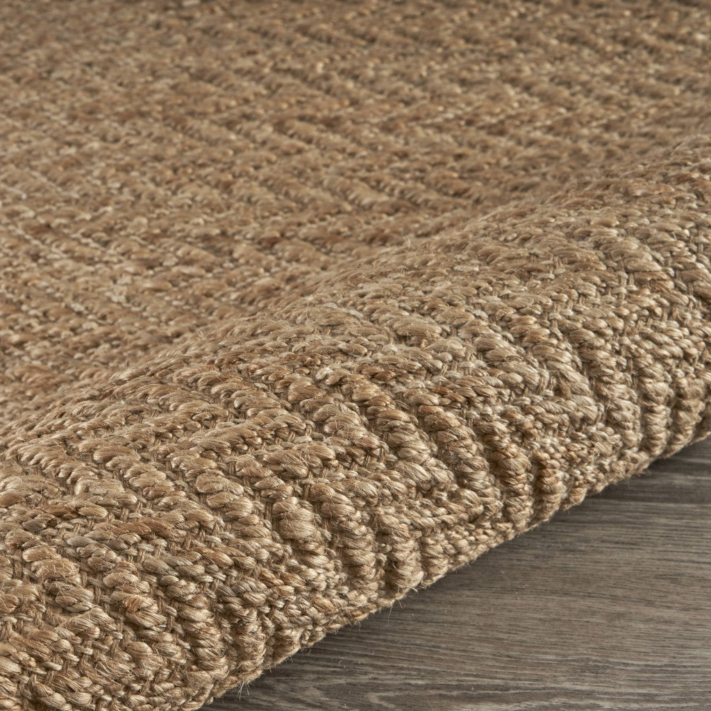 8 x 10 Natural Hand Woven Rug