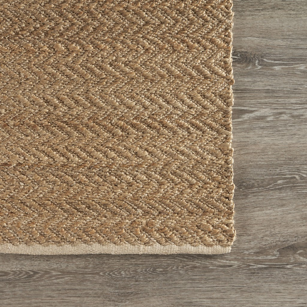 8 x 10 Natural Hand Woven Rug