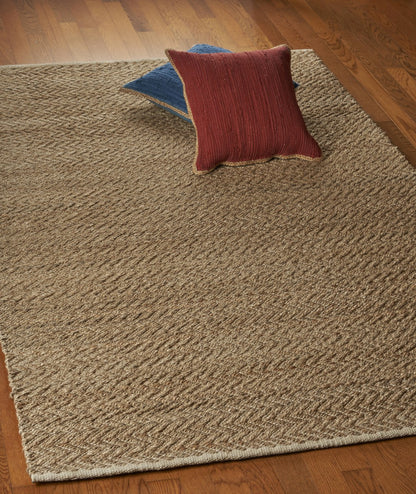 8 x 10 Natural Hand Woven Rug