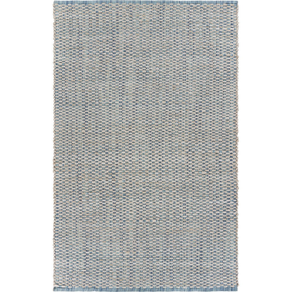 8 x 10 Blue & Beige Toned Rug