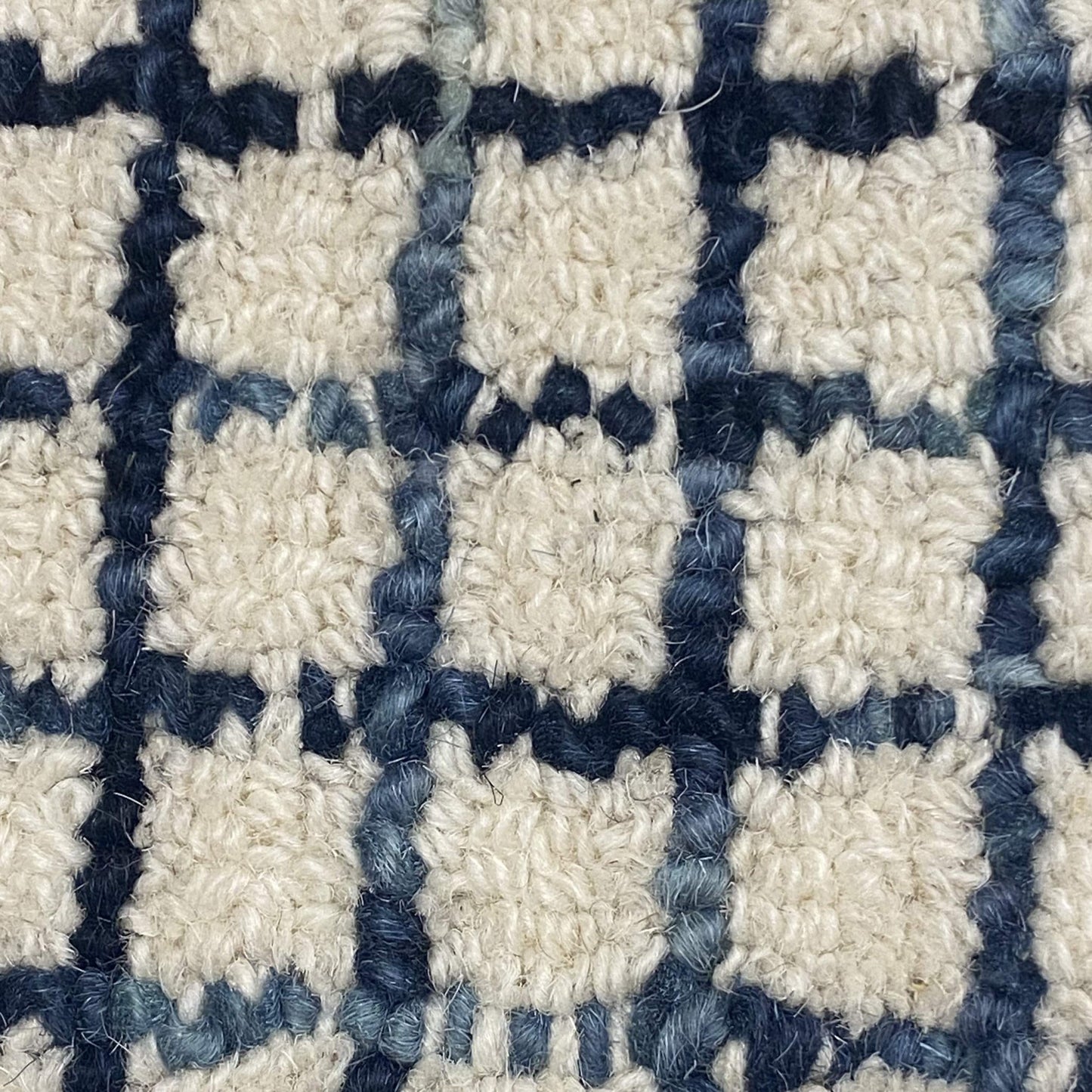 8 x 10 Ivory Wool Hand Loomed Rug