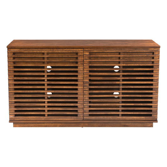 Slats Brown Media Console