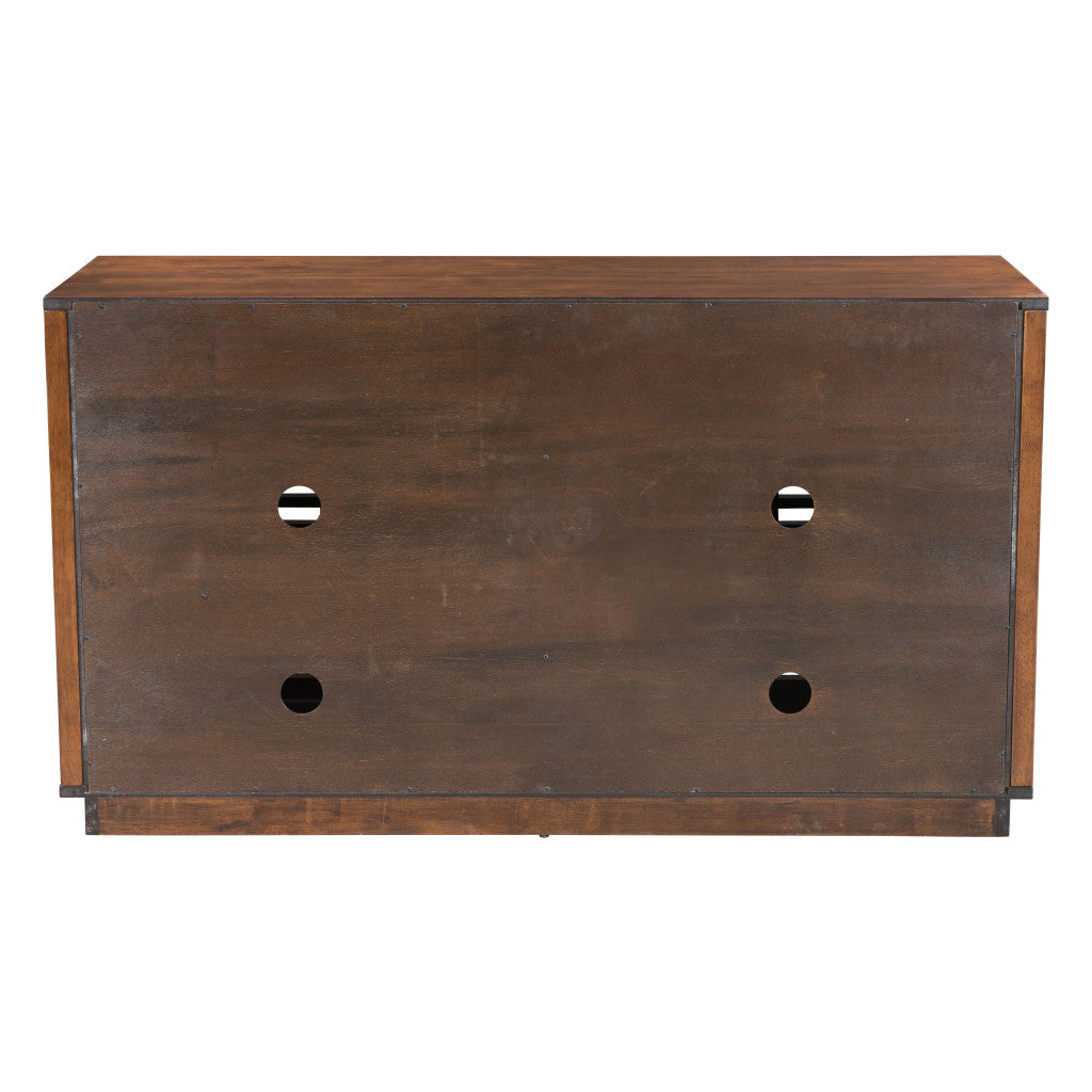 Slats Brown Media Console