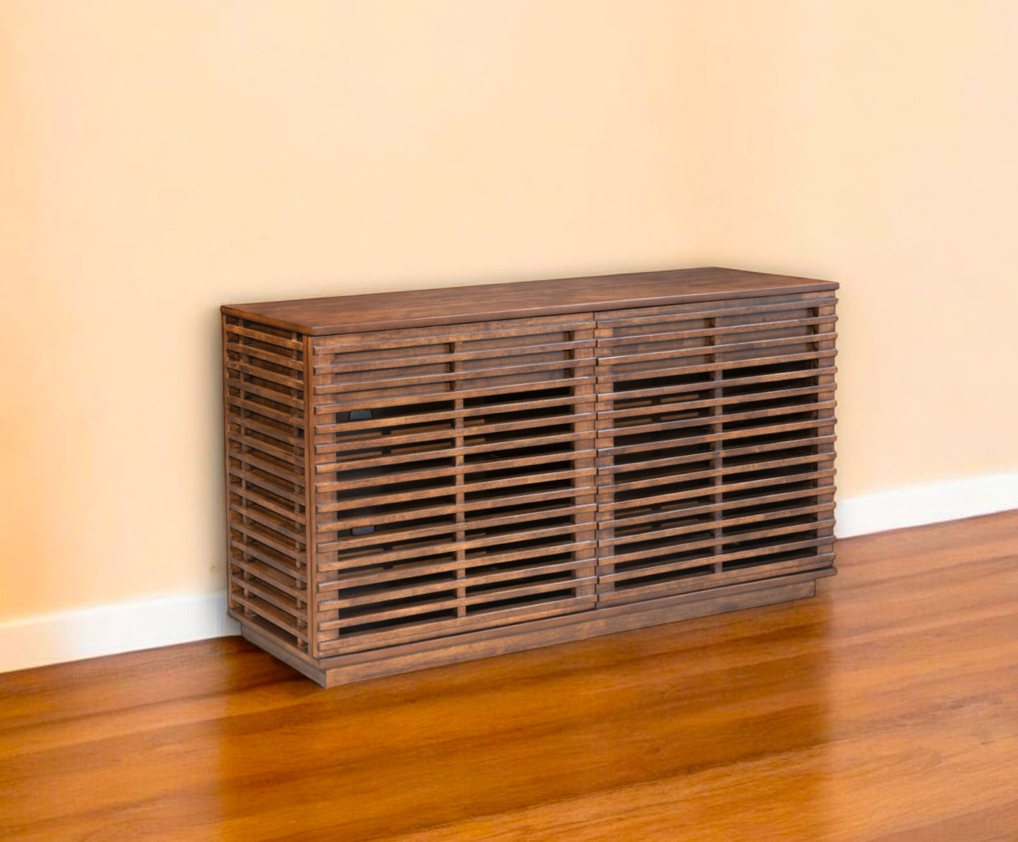 Slats Brown Media Console