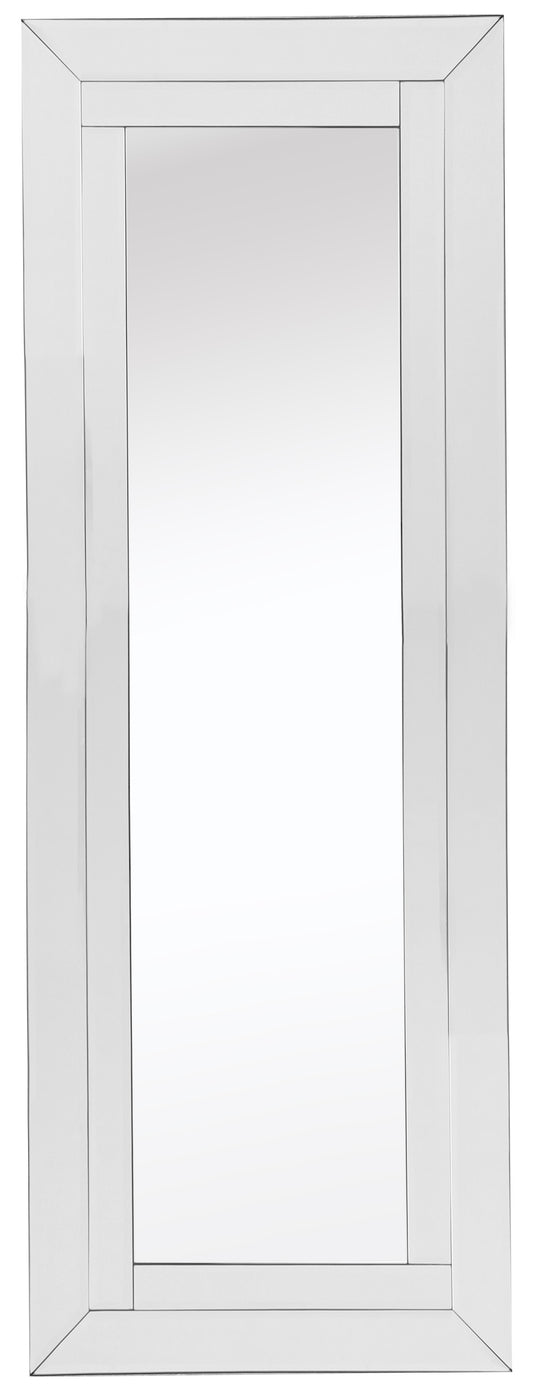 Clear Glass Framed Full Length Hanging Mirror