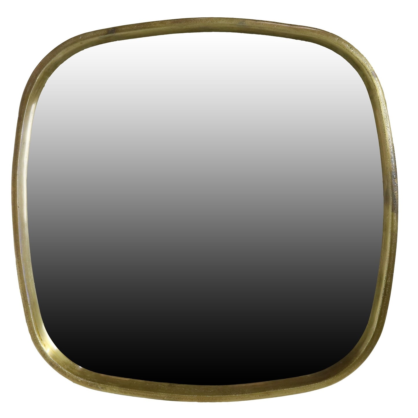 Small Brass Accent Mirror