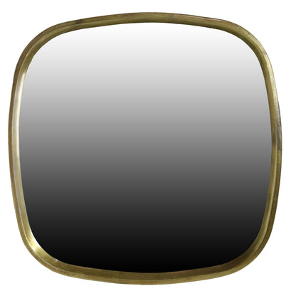 Small Brass Accent Mirror