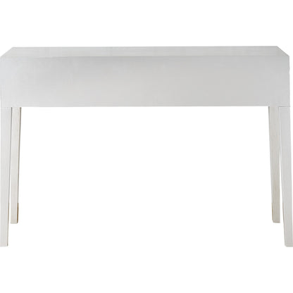 Silver Mirrored Glass Console Table
