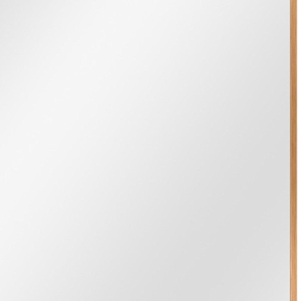 Gold Metal Framed Bathroom Vanity Mirror