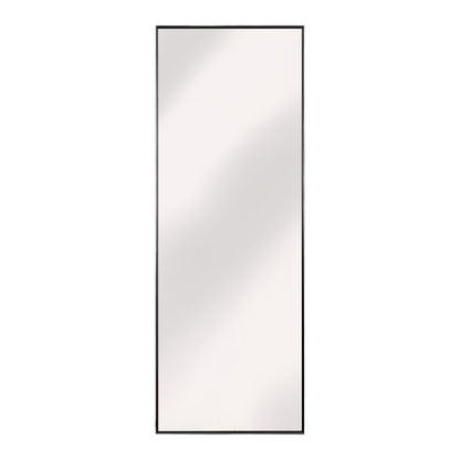 Black Metal Framed Full Length Mirror