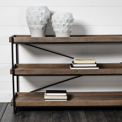 White Abstract Cylinder Ceramic Table Vase