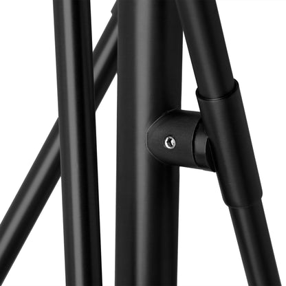 Black Tri Globe Contemporary Floor Lamp