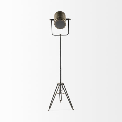 Gold Movie Set Floor Lamp