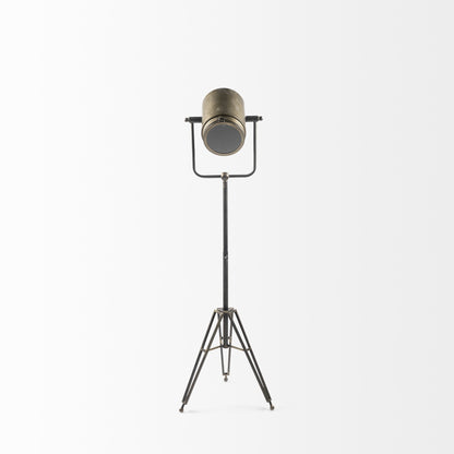 Gold Movie Set Floor Lamp