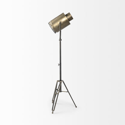 Gold Movie Set Floor Lamp