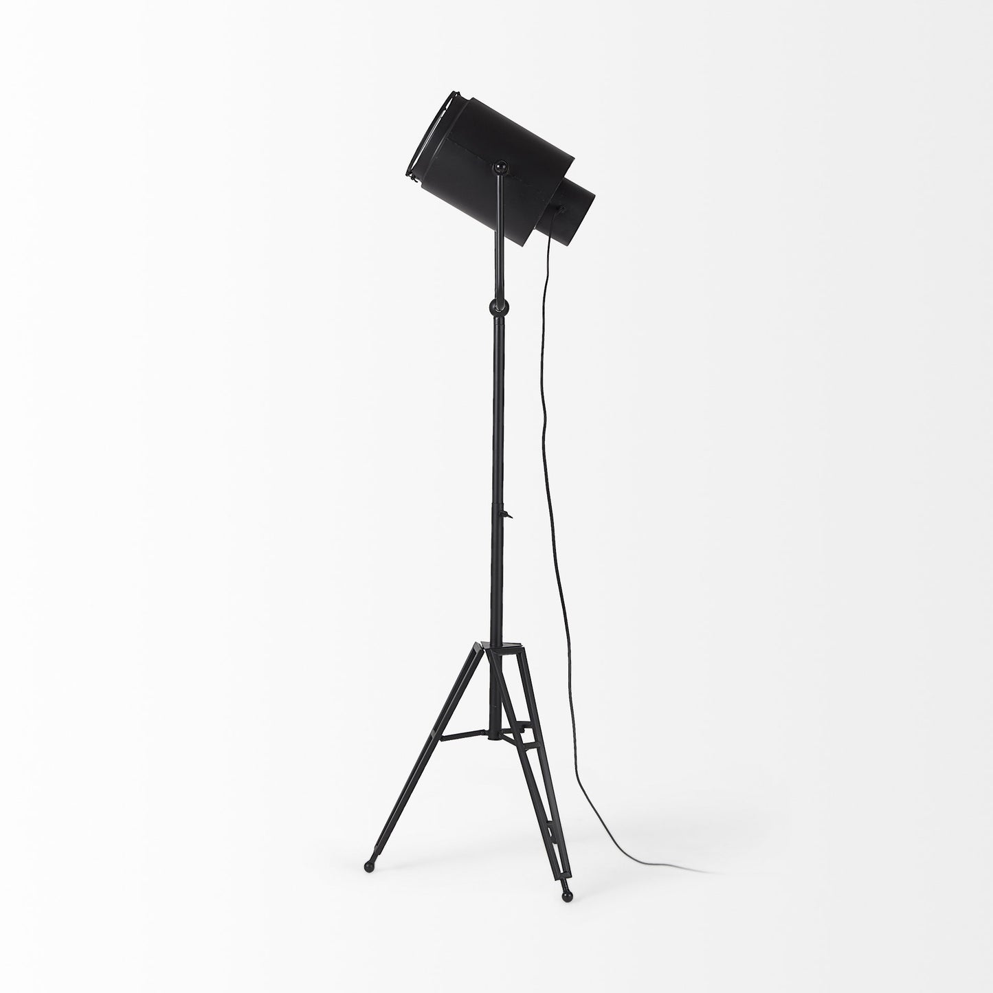 Black Movie Set Floor Lamp