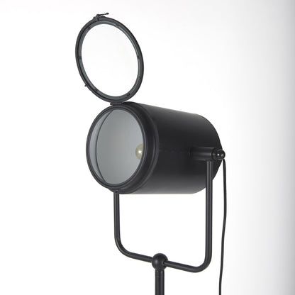 Black Movie Set Floor Lamp