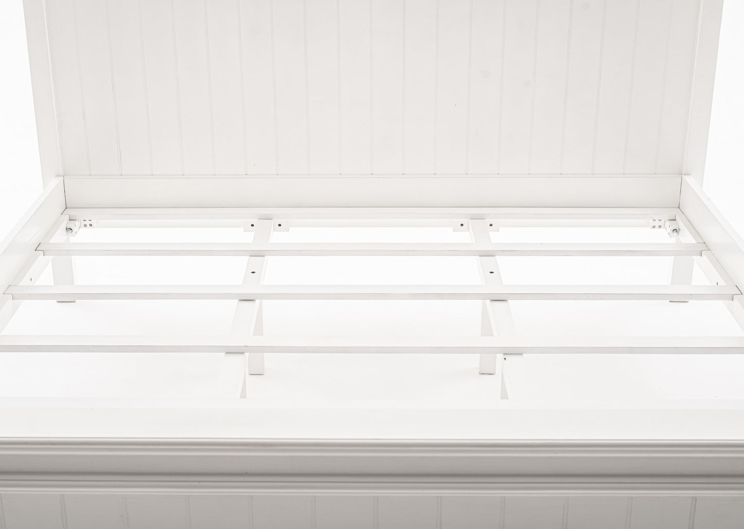 Classic White Panel King Size Bed