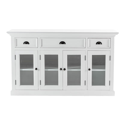 Modern Farmhouse White Sideboard Server
