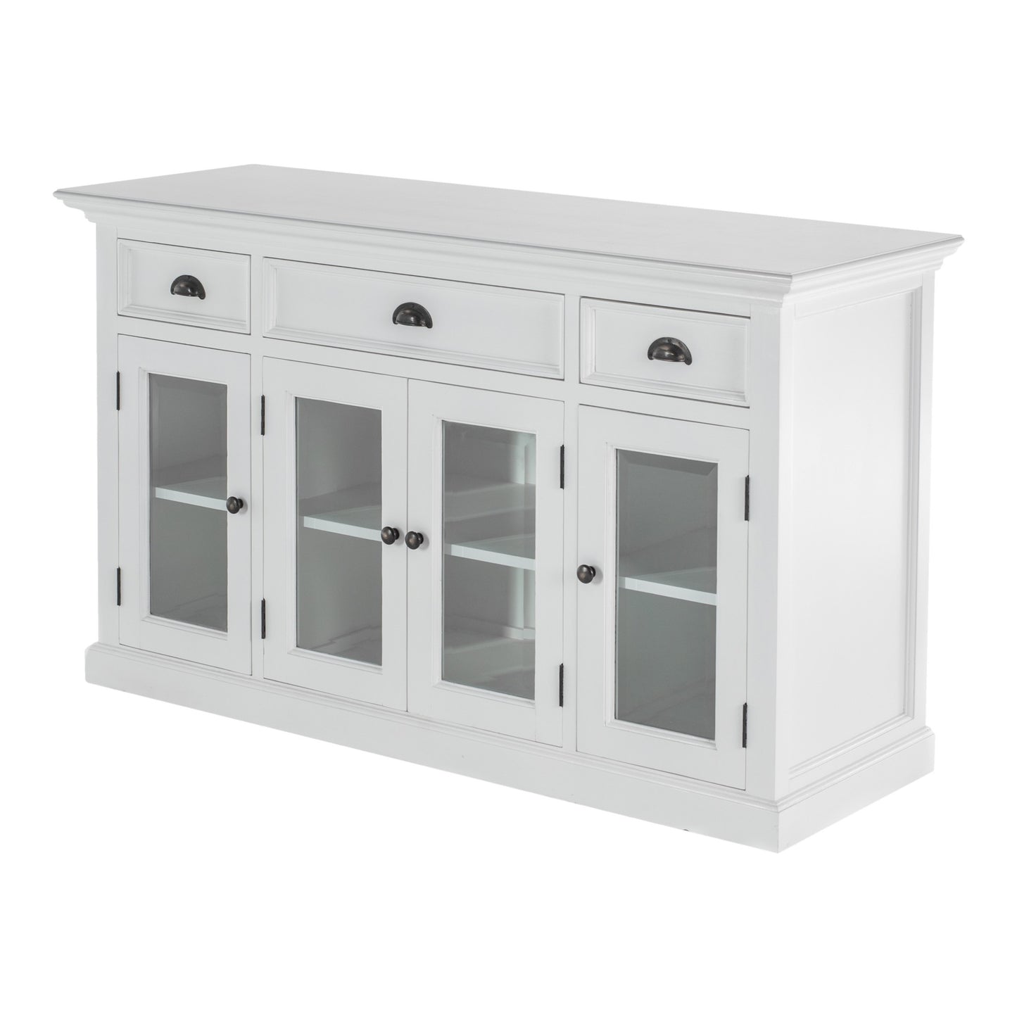 Modern Farmhouse White Sideboard Server