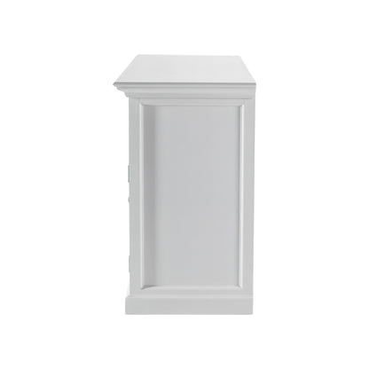 Modern Farmhouse White Sideboard Server