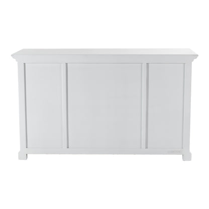 Modern Farmhouse White Sideboard Server