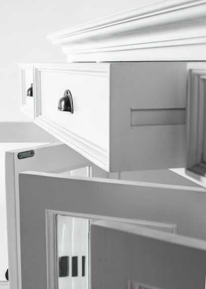 Modern Farmhouse White Sideboard Server
