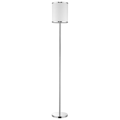 Chrome Floor Lamp w/ Shade