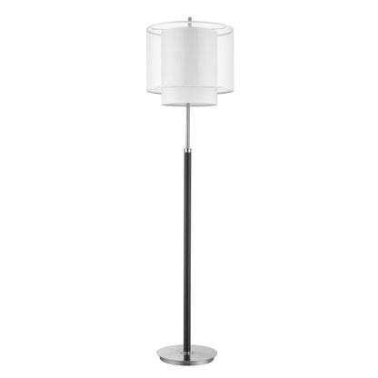 Chrome Floor Lamp w/ Shade