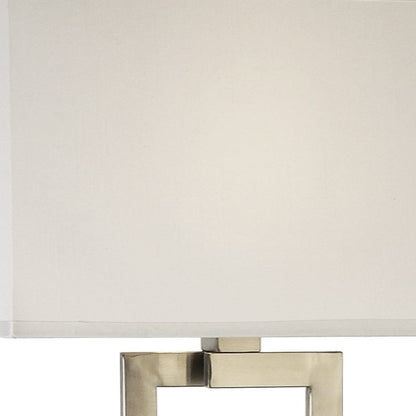 Nickel Floor Lamp w/ Shade