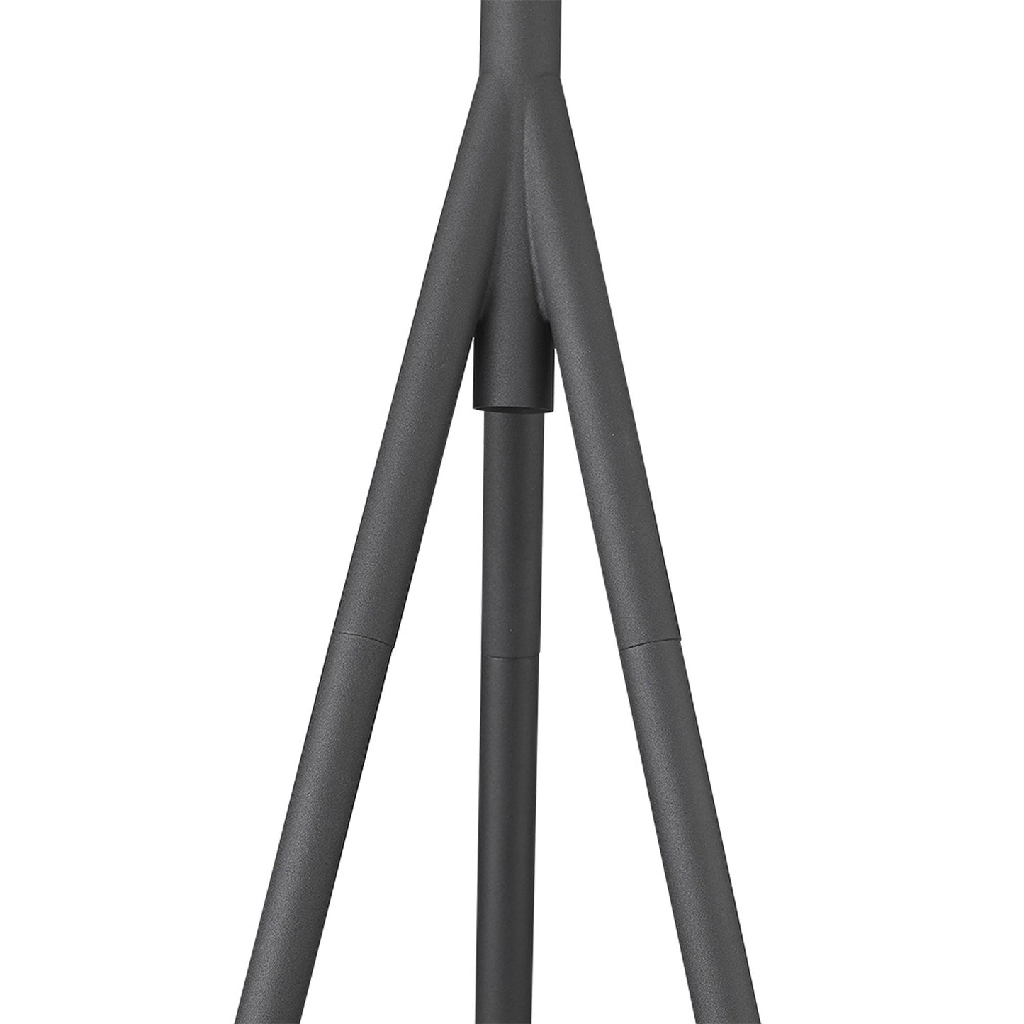 Matte Tripod Floor Lamp w/ Gray Shade