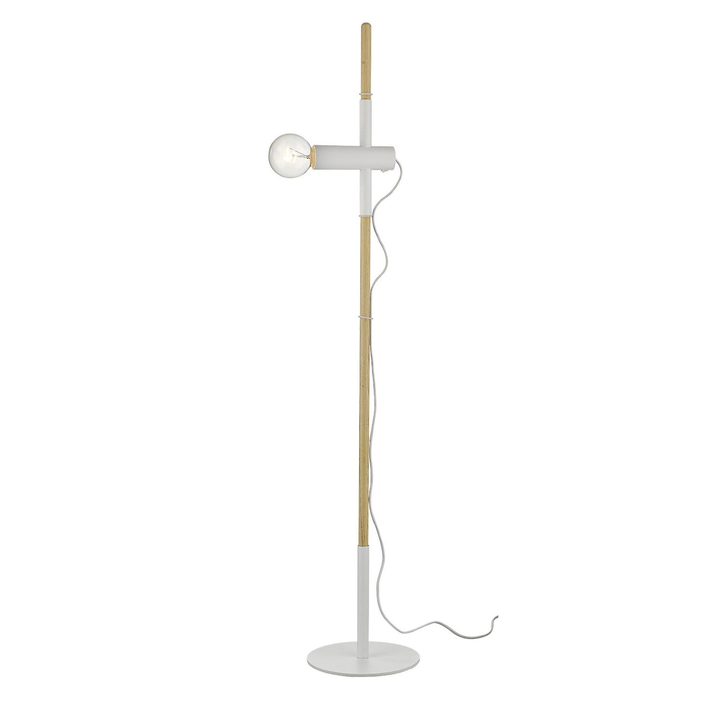 Natural Reading Floor Lamp